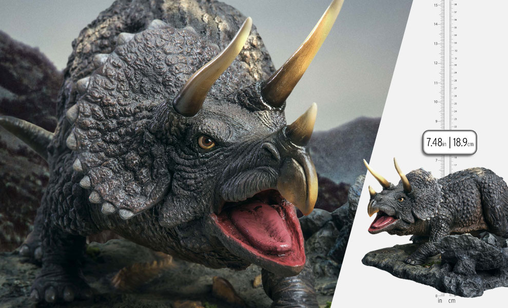 Triceratops (Polyresin Version) One Million Years B.C. Statue