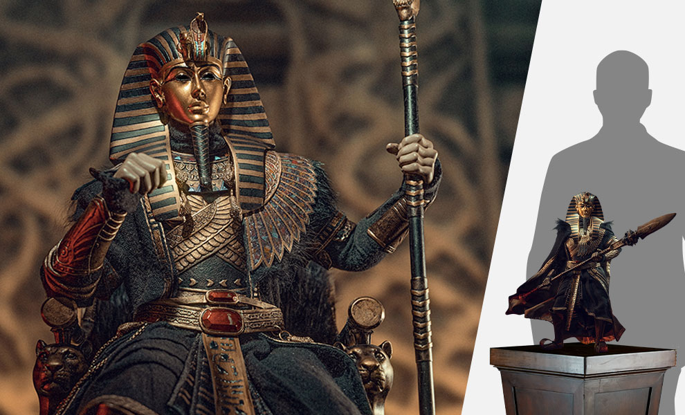 Gallery Feature Image of Pharoah Tutankhamun (Black) Sixth Scale Figure - Click to open image gallery