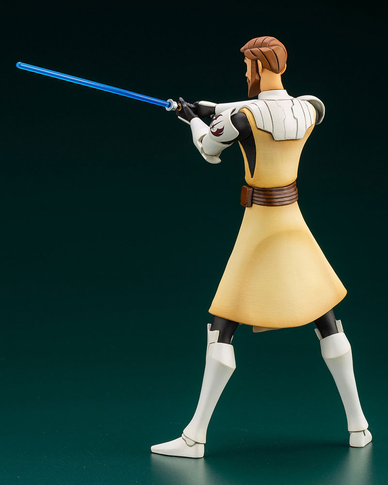 obi wan kenobi clone wars statue