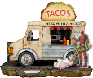 Deadpool's Taco Truck Polystone Statue