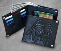 Gallery Image of Predator Embossed Leather Wallet Apparel
