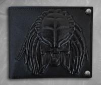 Gallery Image of Predator Embossed Leather Wallet Apparel