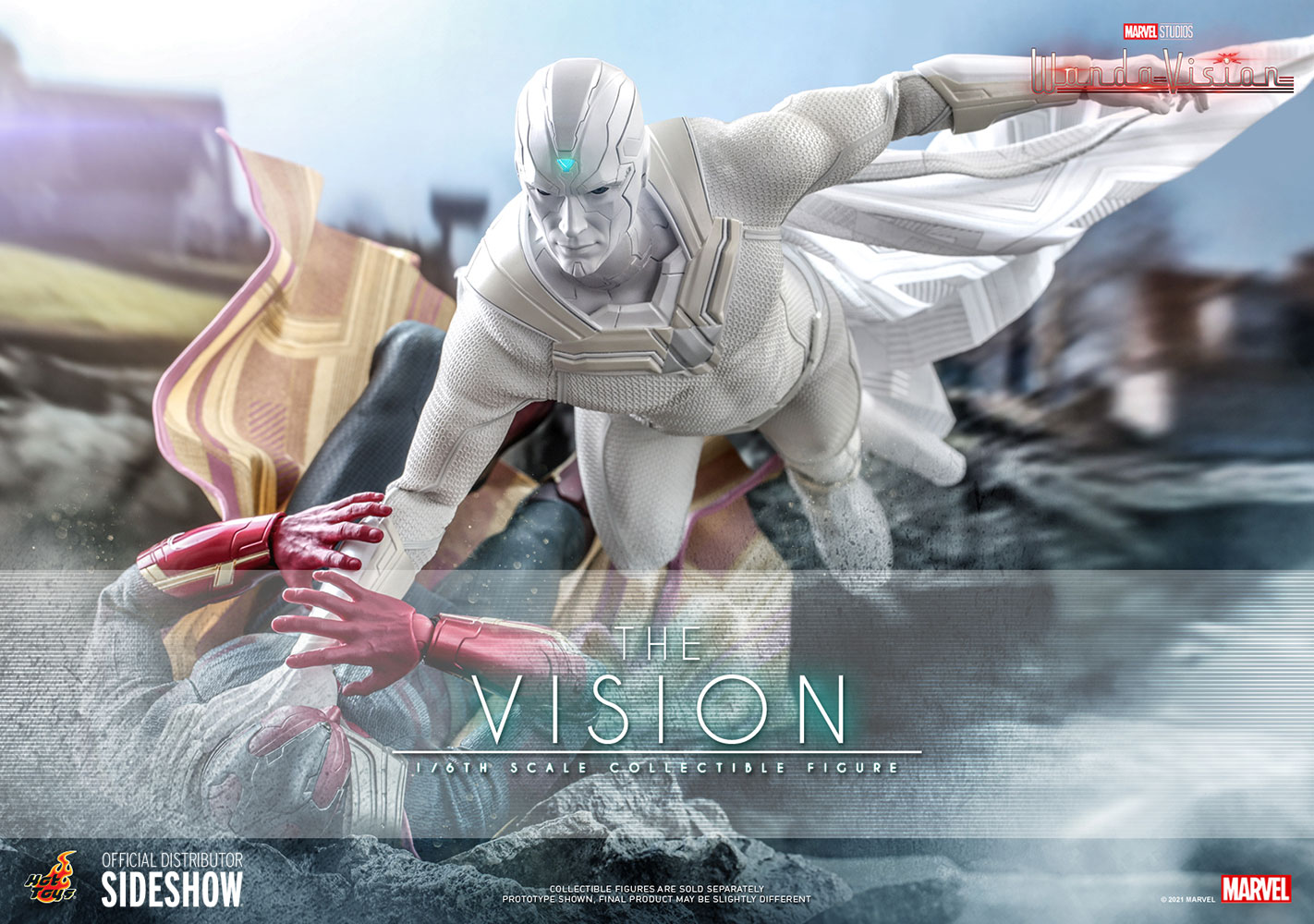 The Vision Sixth Scale Collectible Figure By Hot Toys Sideshow Collectibles The Vision Sixth Scale Collectible Figure By Hot Toys Sideshow Collectibles