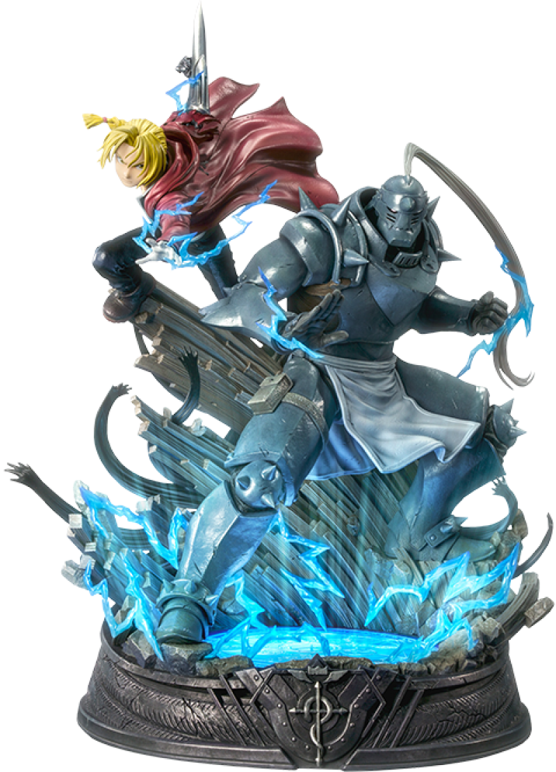 Edward and Alphonse Elric Statues by Prime 1 Studio