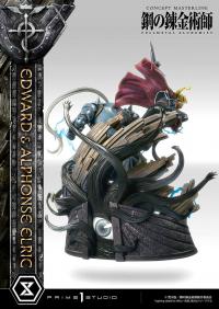 Gallery Image of Edward and Alphonse Elric (Deluxe Version) Statue