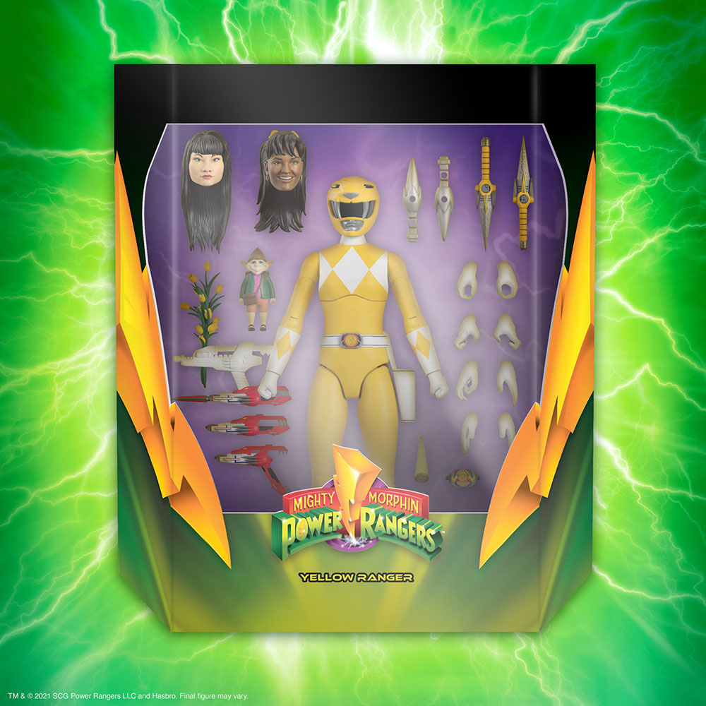 Yellow Ranger Action Figure By Super7 Sideshow Collectibles