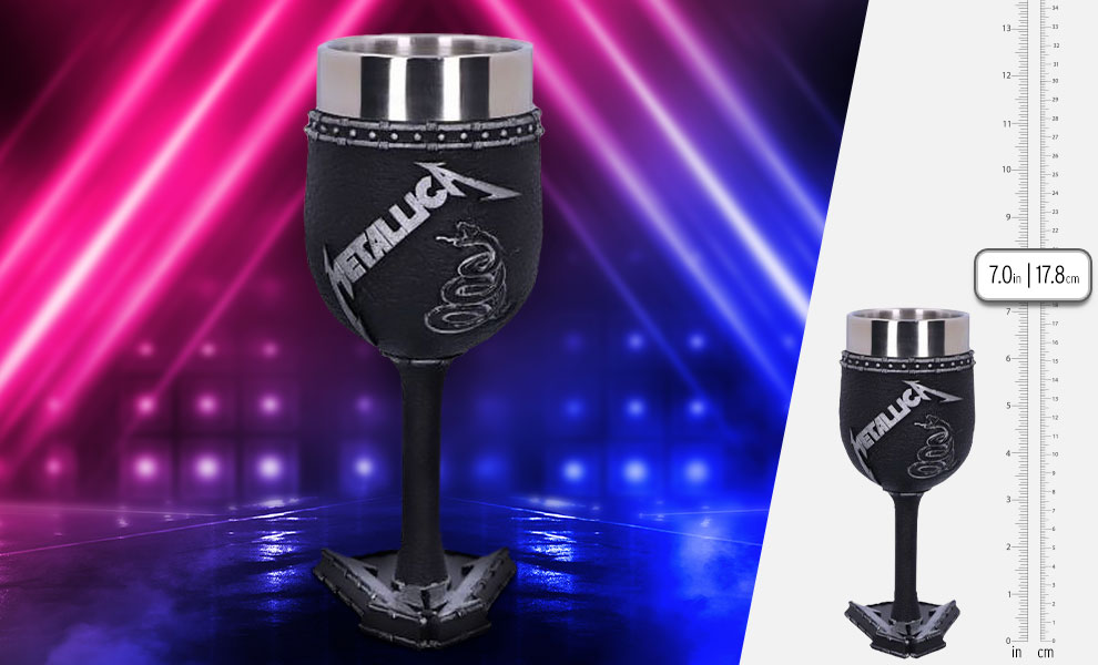The Black Album Goblet Metallica Kitchenware