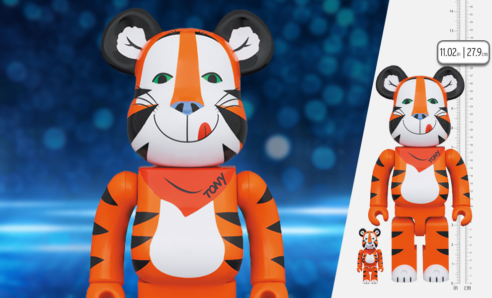 Be@rbrick Tony the Tiger (Vintage Version) 100% and 400