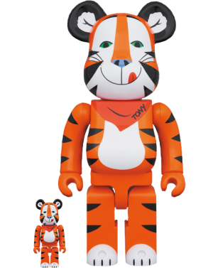 Be@rbrick Tony the Tiger (Vintage Version) 100% and 400% Collectible Set