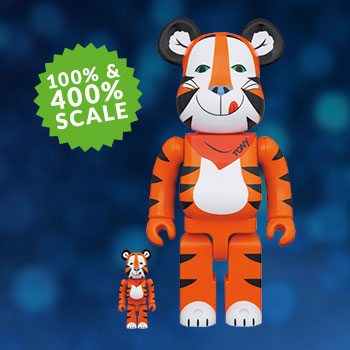 Be@rbrick Tony the Tiger (Vintage Version) 100% and 400