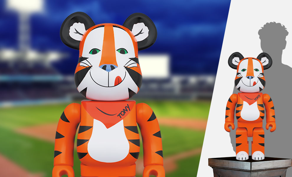 Gallery Feature Image of Be@rbrick Tony the Tiger (Vintage Version) 1000% Collectible Set - Click to open image gallery