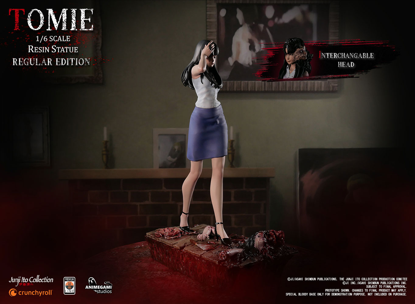 Tomie Resin Statue By Animegami Studios Sideshow Collectibles