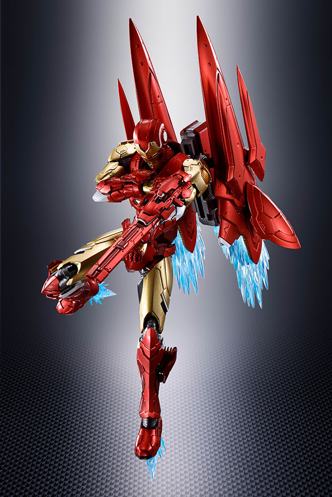 Iron Man (Tech-On Avengers) Collectible Figure by Bandai 