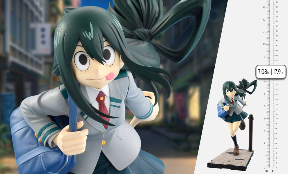 Tsuyu Asui Uniform Version Collectible Figure Sideshow Collectibles