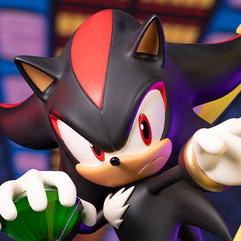 Sonic The Hedgehog Super Shadow Statue