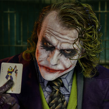 The Joker (The Dark Knight) Life-Size Bust | Sideshow Collectibles
