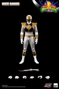 Gallery Image of White Ranger Sixth Scale Figure