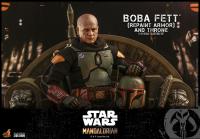 Gallery Image of Boba Fett (Repaint Armor) and Throne Sixth Scale Figure Set