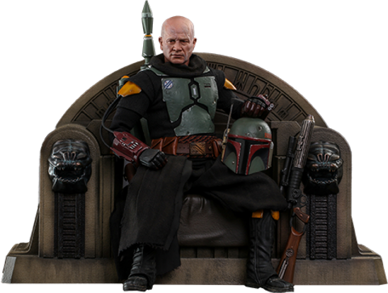 Boba Fett (Repaint Armor) and Throne Sixth Scale Figure Set by Hot Toys (908858)