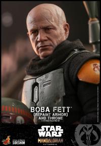 Gallery Image of Boba Fett (Repaint Armor - Special Edition) and Throne Sixth Scale Figure Set