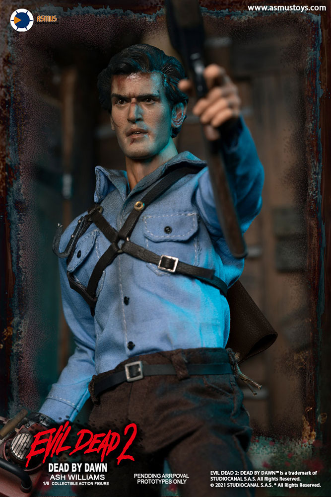 1/6 SCALE CUSTOM BRUCE CAMPBELL ACTION FIGURE HEAD 