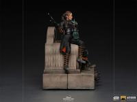 Gallery Image of Boba Fett & Fennec Shand on Throne Deluxe 1:10 Scale Statue