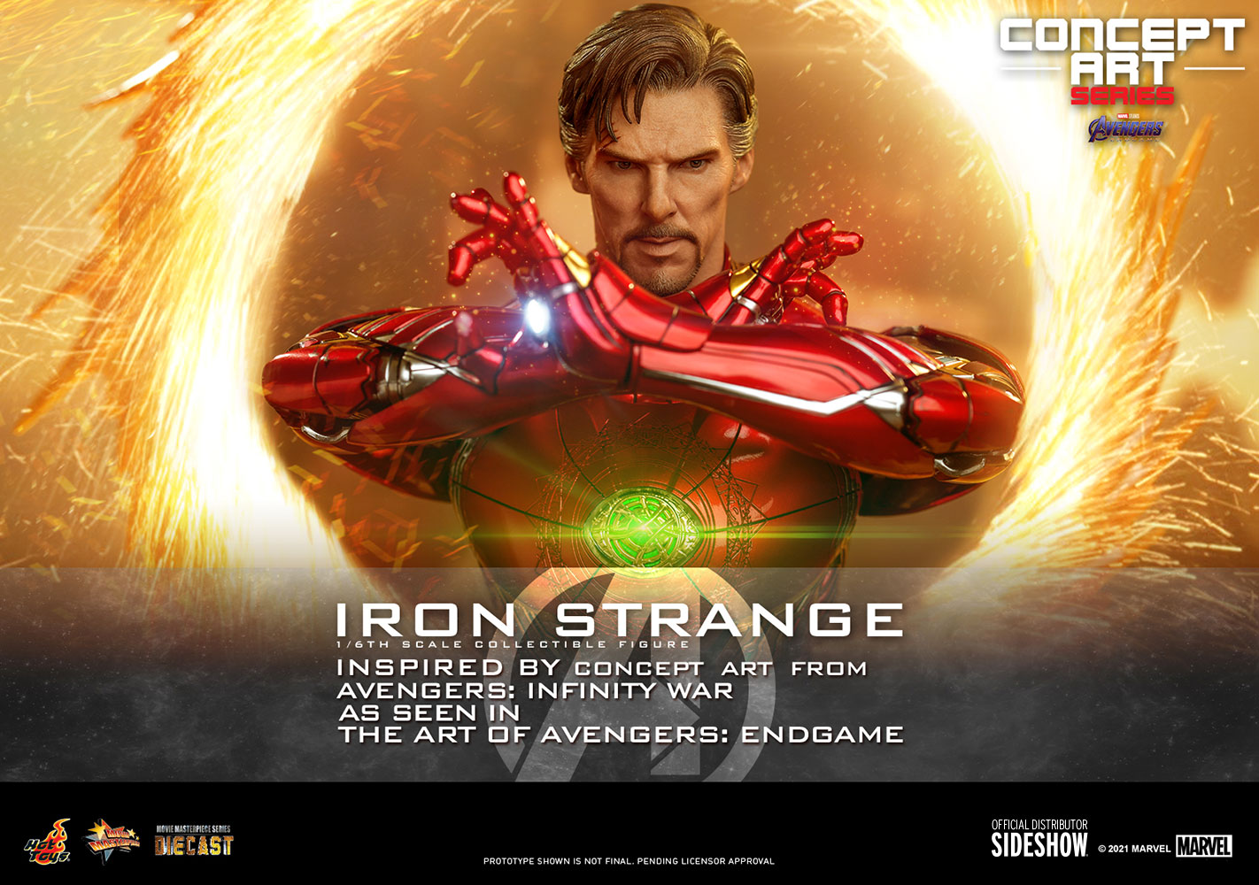 Mô hình Iron Strange Hot Toys