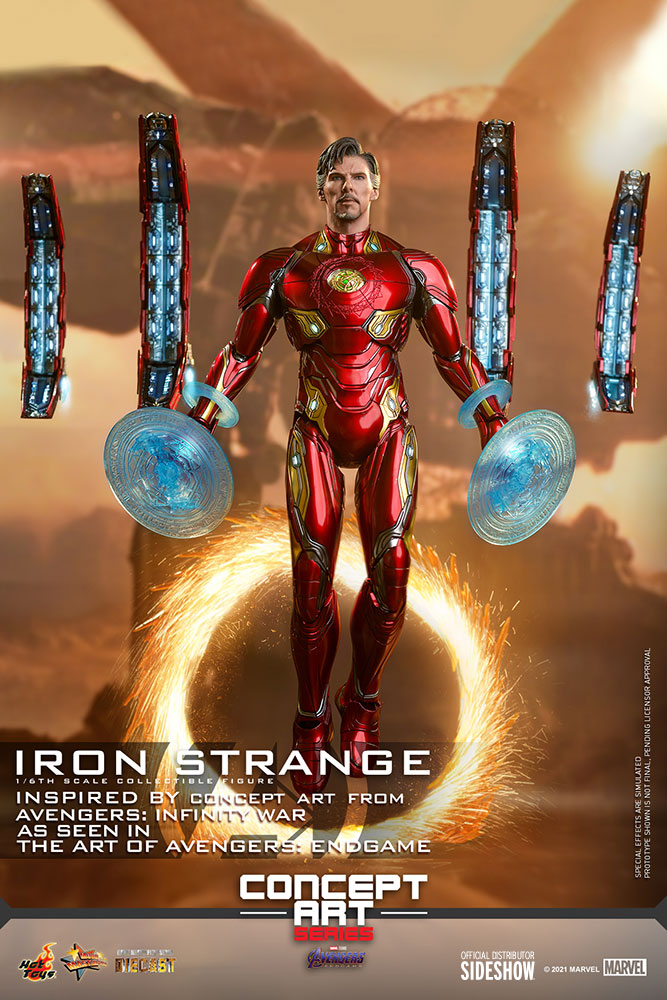 Chi tiết giáp Iron Strange