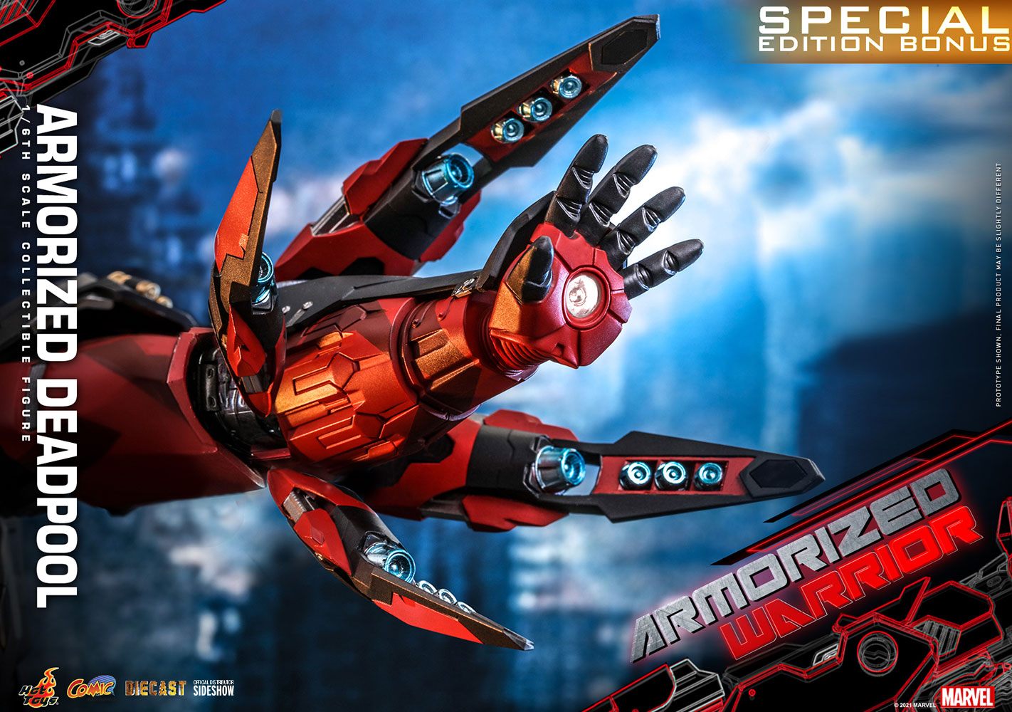 Armorized Deadpool (Special Edition) Exclusive Edition - Prototype Shown