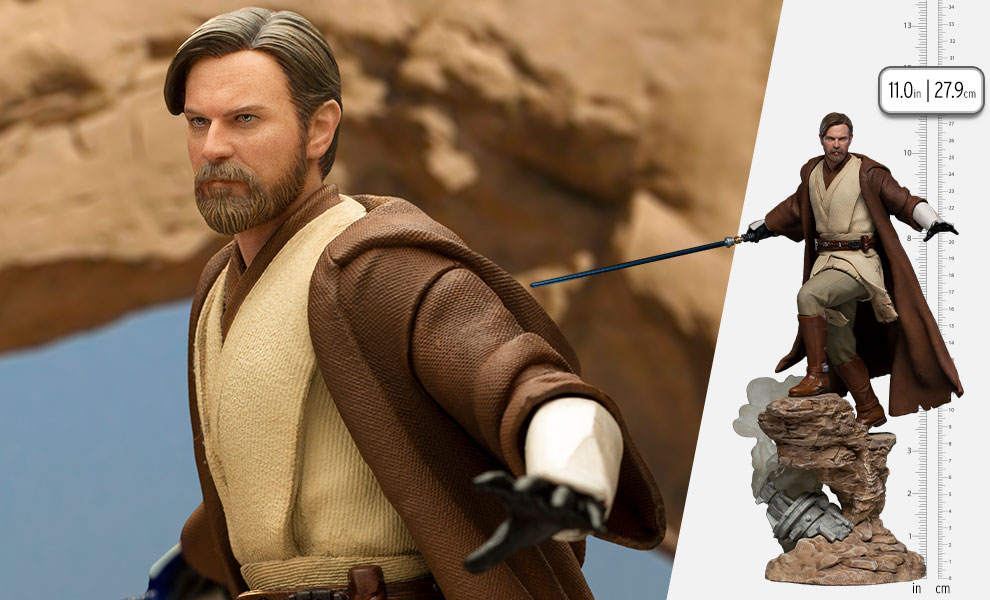 Gallery Feature Image of Obi-Wan Kenobi 1:10 Scale Statue - Click to open image gallery