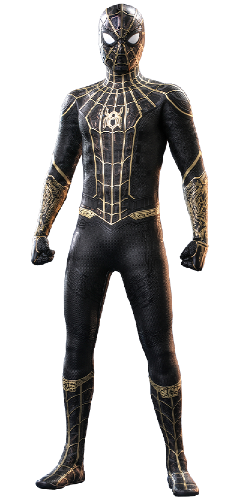 Spider-Man (Black & Gold Suit) Sixth Scale Figure by Hot Toys (908916)
