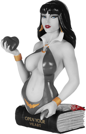 Vampirella (Black and White) Bust