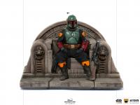 Gallery Image of Boba Fett on Throne Deluxe 1:10 Scale Statue