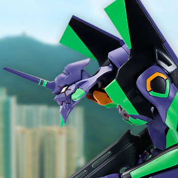 Side Eva> Evangelion Test Type-01 Collectible Figure by Bandai