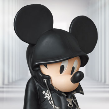 KING MICKEY STATUE キングダムハーツ　キングミッキー