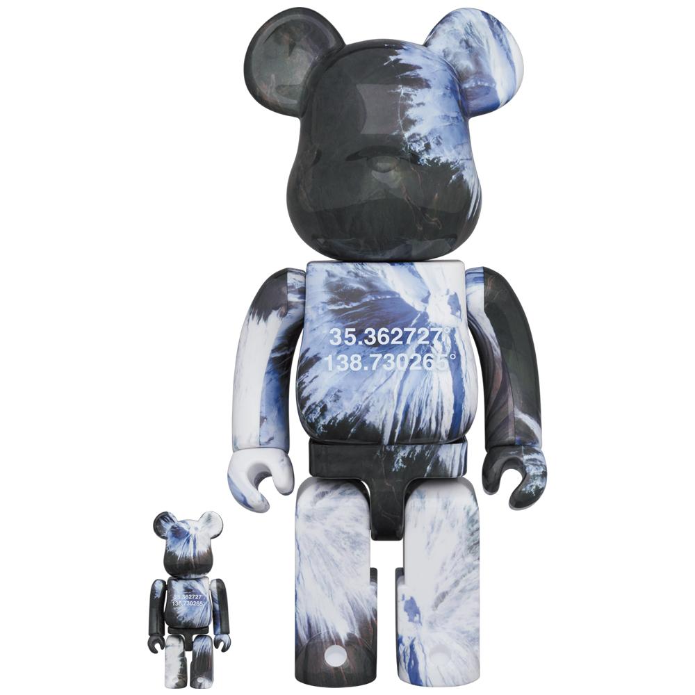 Be@rbrick Benjamin Grant Overview Fuji 100% and 400% Collectible 