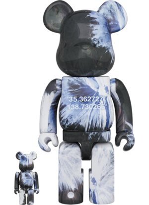 Be@rbrick Benjamin Grant Overview Fuji 100% and 400% Collectible 