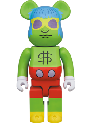 bearbrick andy mouse