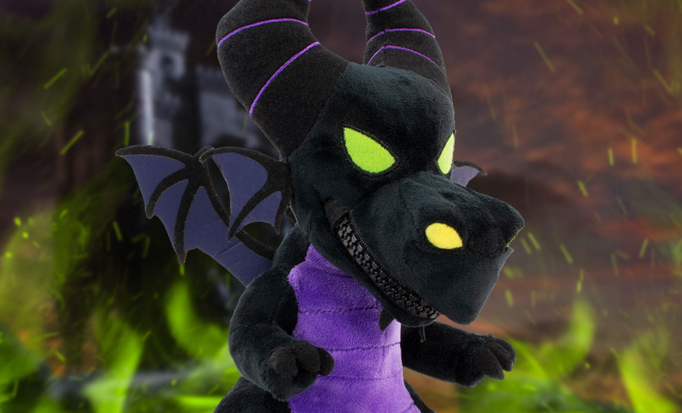 Gallery Feature Image of Maleficent Zippermouth Premium Plush - Click to open image gallery