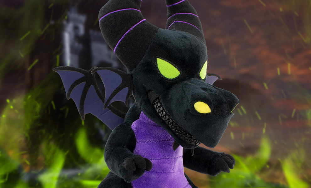 Disney Maleficent - Dragon Zippermouth Plush