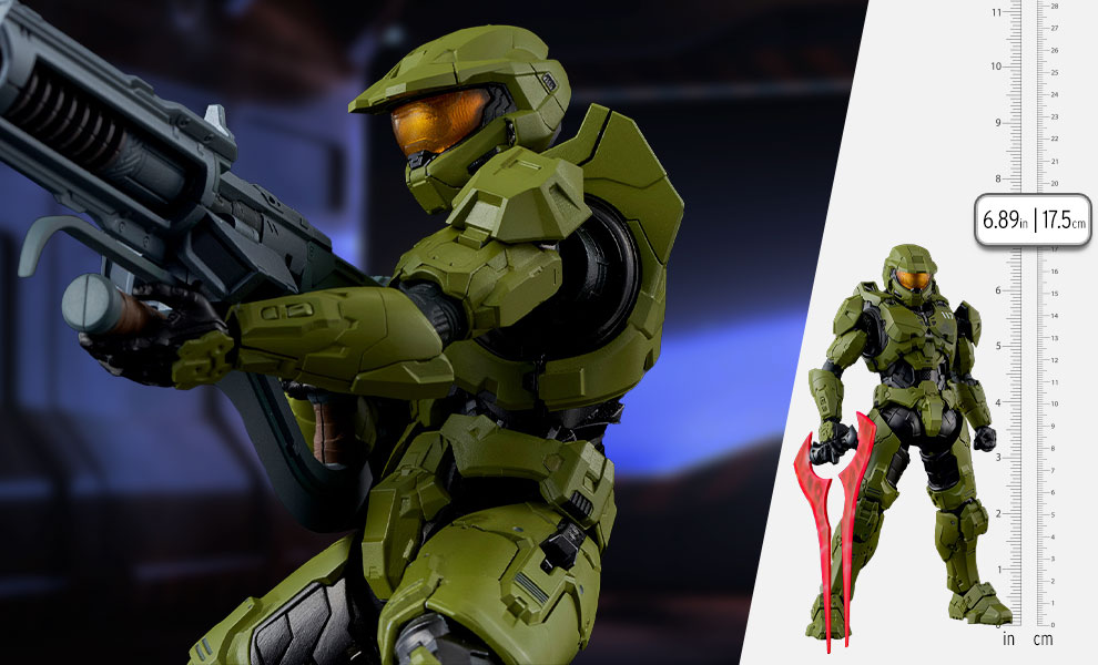 Gallery Feature Image of Master Chief Mjolnir Mark VI (Gen. 3) Previews Exclusive Action Figure - Click to open image gallery