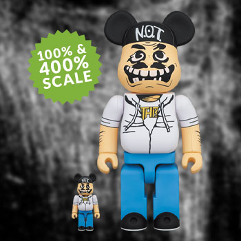 おもちゃBE@RBRICK ANTHRAX "NOTMAN" 100% & 400%