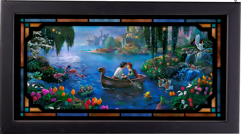 The Little Mermaid II Stained Glass by Art Brand Studios