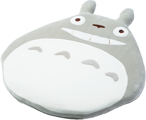 Marushin Big Grey Totoro Midday Nap Cushion Pillow