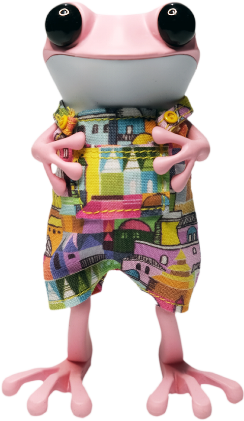 Townie Froggie Designer Toy by twelveDot