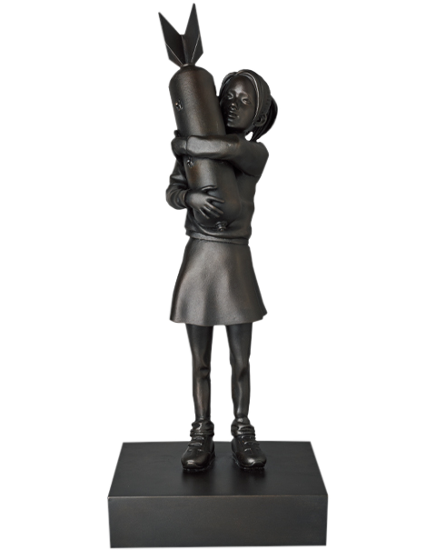 Medicom Toy Bomb Hugger Bronze Statue