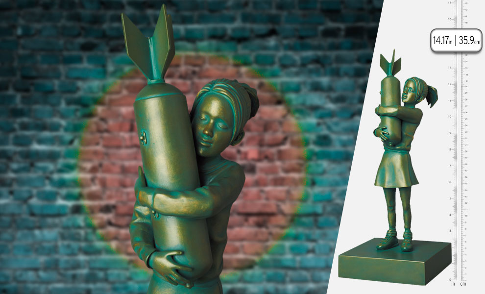 Bomb Hugger #2 Bronze Statue by Medicom Toy | Sideshow Collectibles
