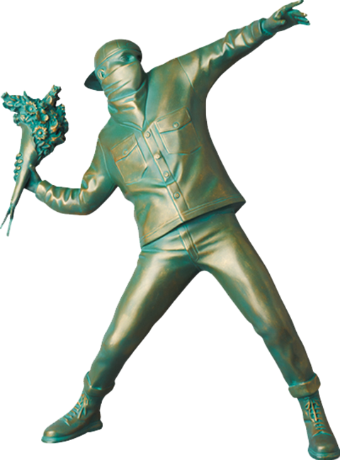 Medicom Toy Flower Bomb #3 Bronze Statue
