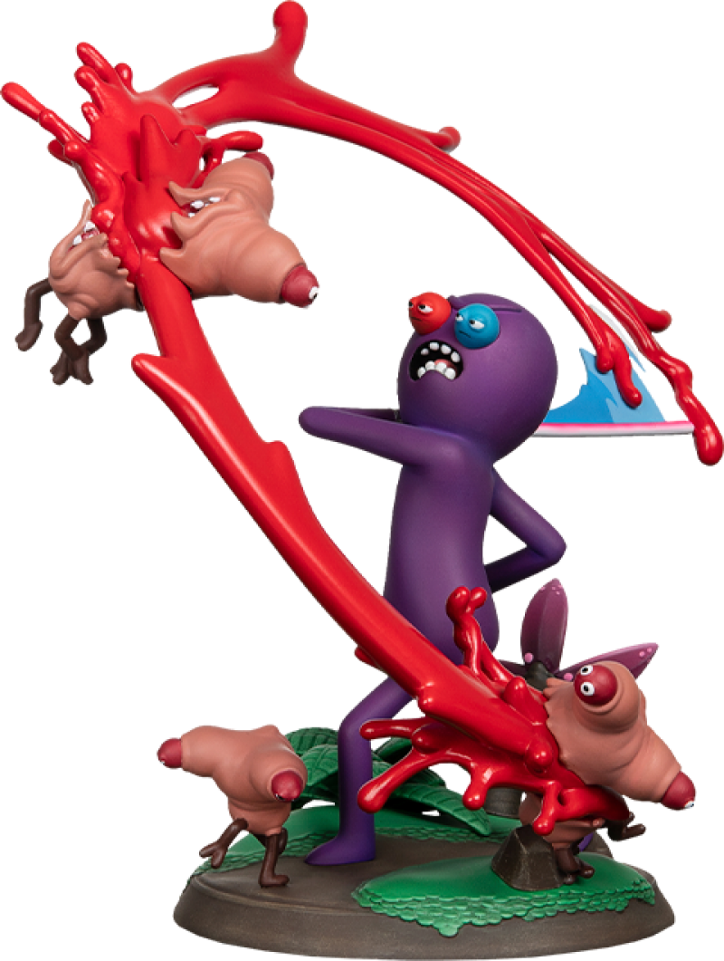 Trover Saves the Universe Statues by Level52 Studios