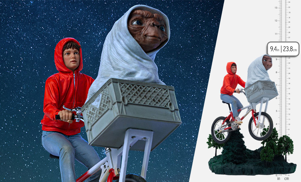 Gallery Feature Image of E.T. & Elliot 1:10 Scale Statue - Click to open image gallery